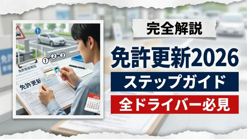 2026年日本の運転免許更新
